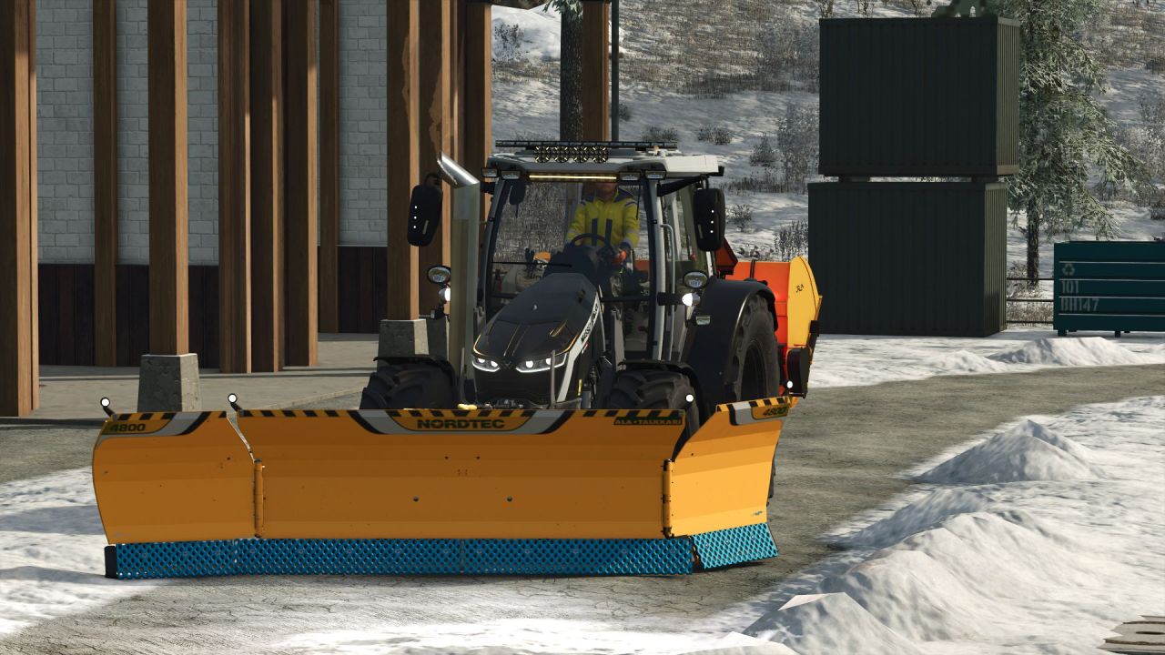 Трактор Massey Ferguson 5S Edit для Farming Simulator 25