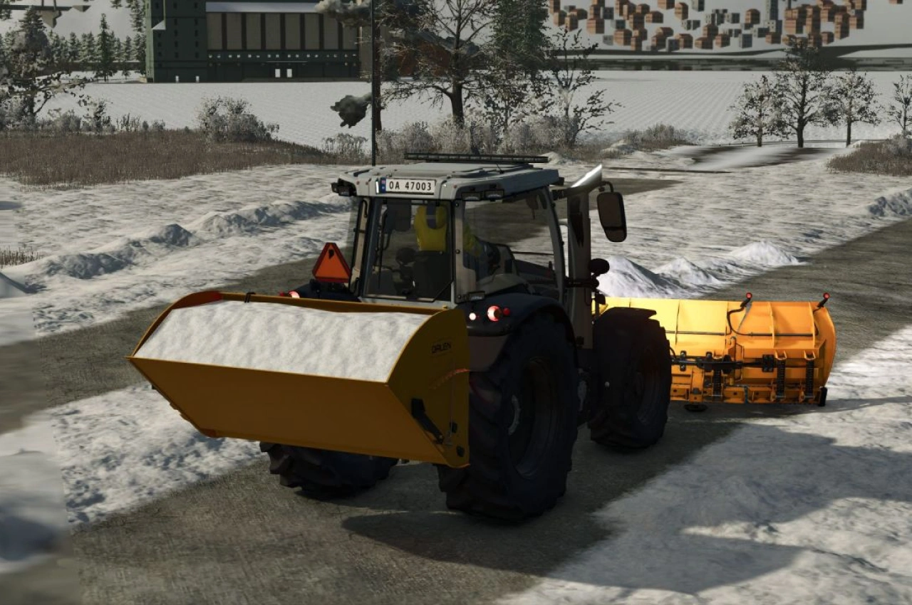 Трактор Massey Ferguson 5S Edit для Farming Simulator 25