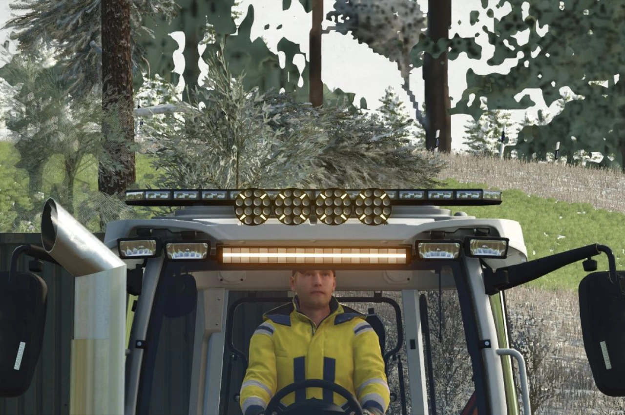 Трактор Massey Ferguson 5S Edit для Farming Simulator 25