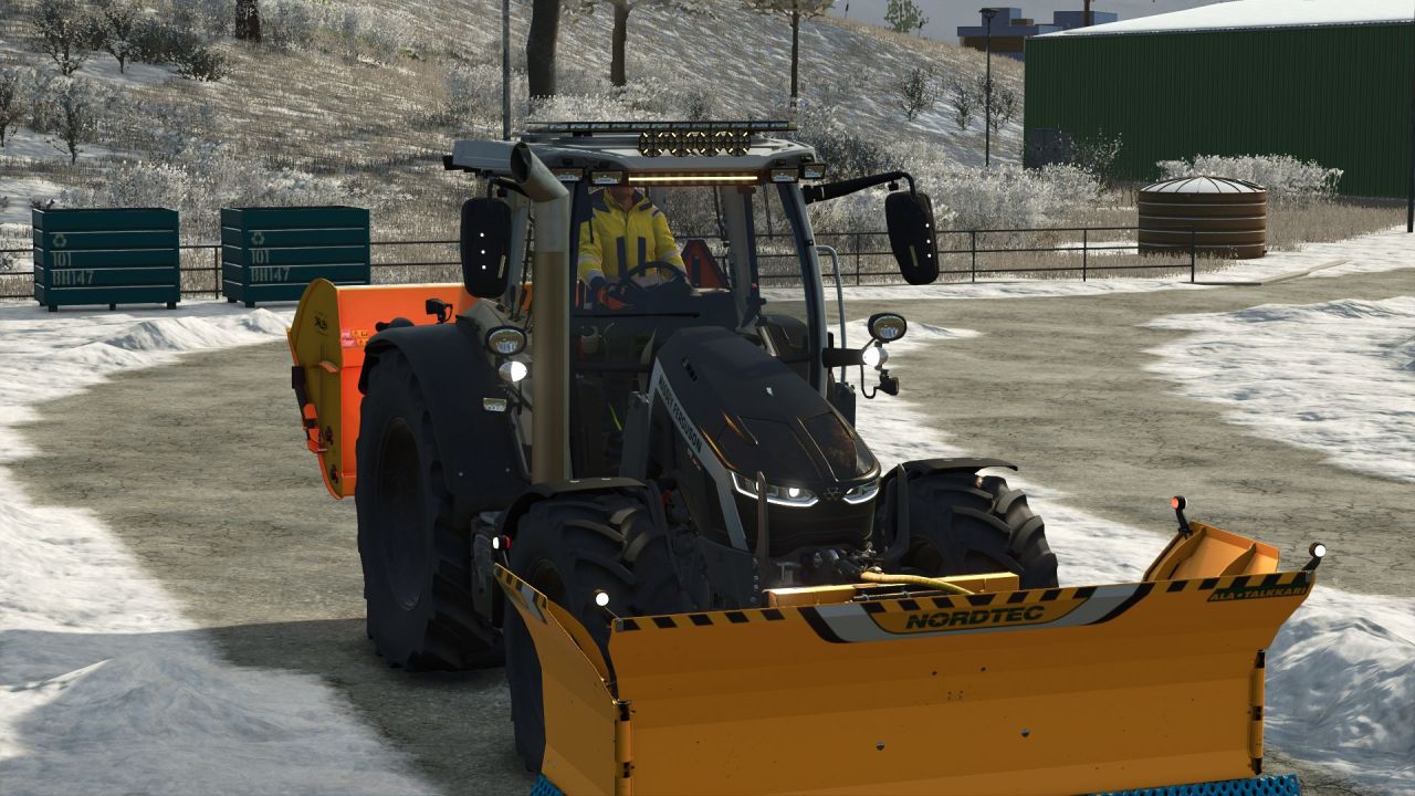 Трактор Massey Ferguson 5S Edit для Farming Simulator 25