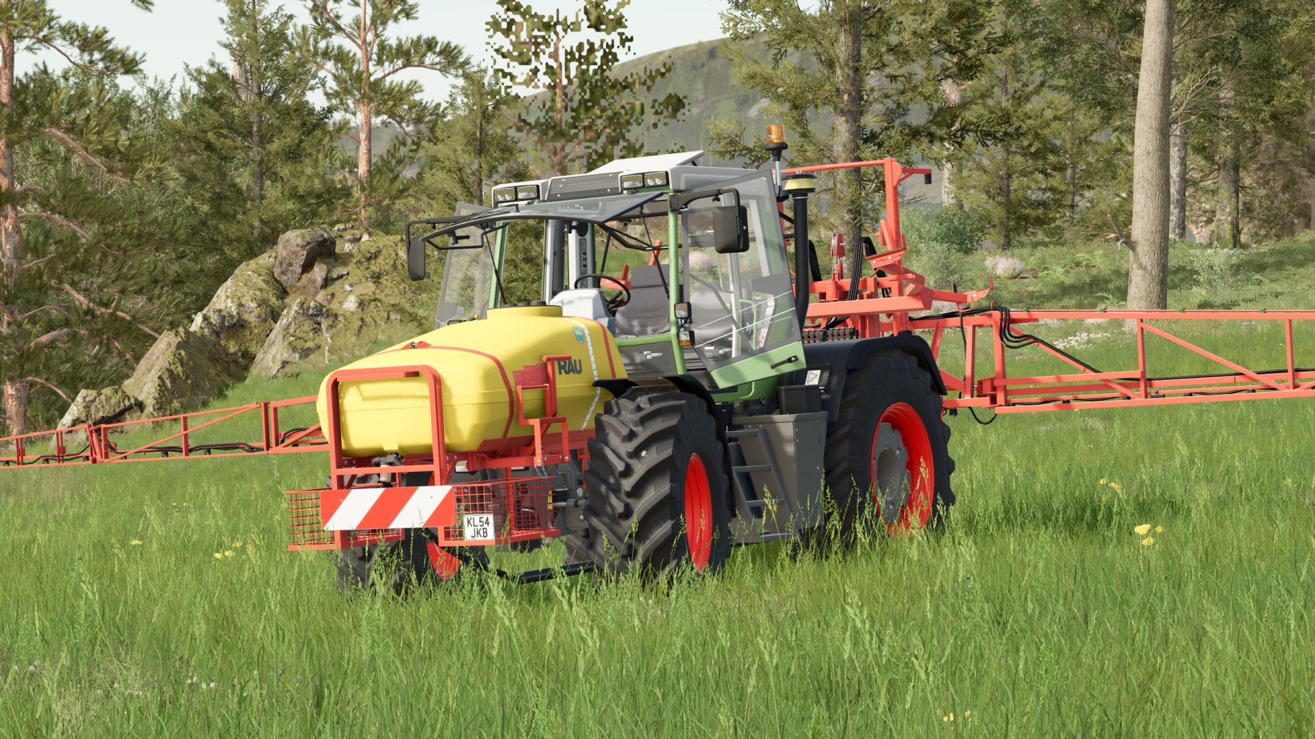 Fendt Xylon 520–524 Traktor Paket für Farming Simulator 25