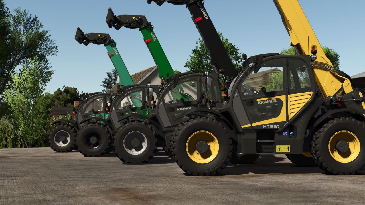 Навантажувач Kramer KT 557 для Farming Simulator 25