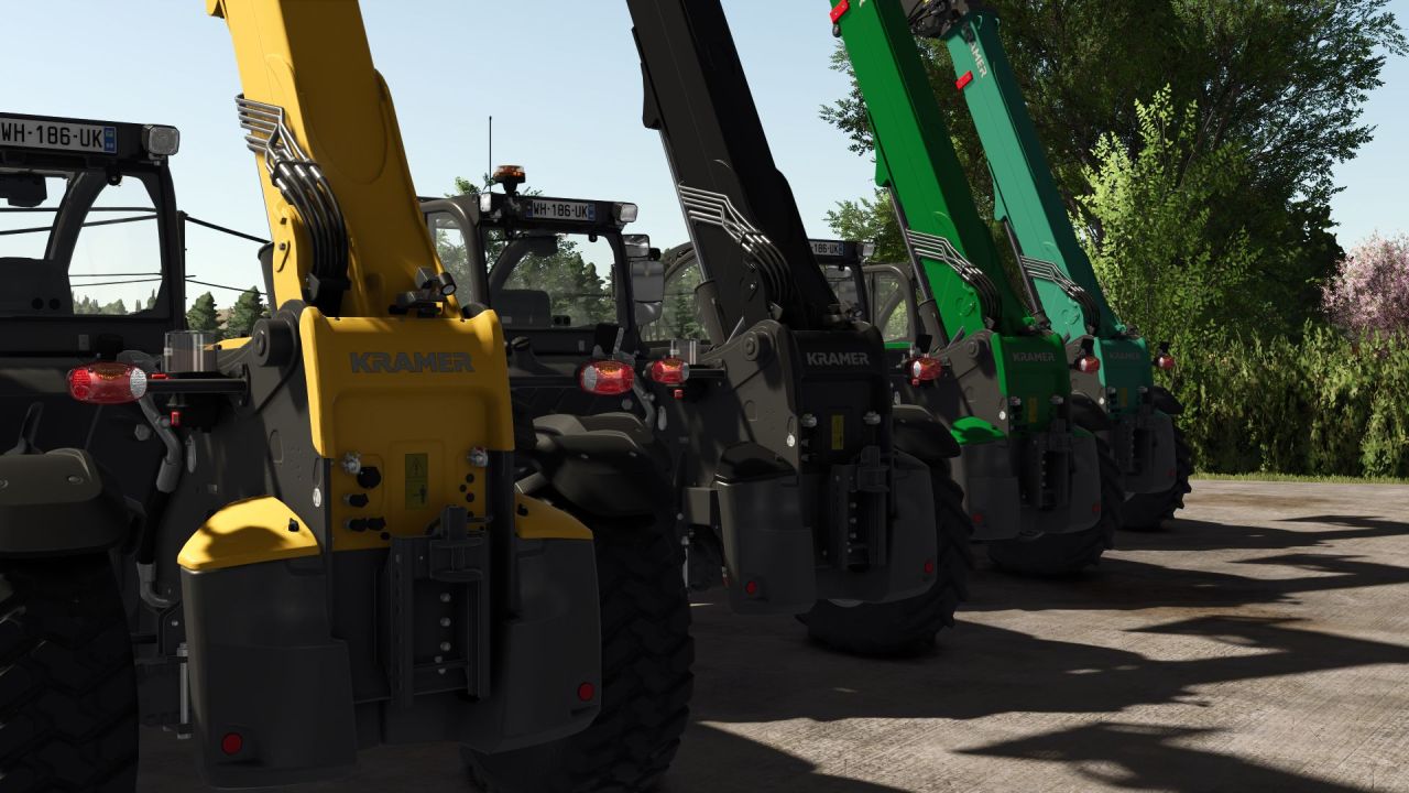 Навантажувач Kramer KT 557 для Farming Simulator 25