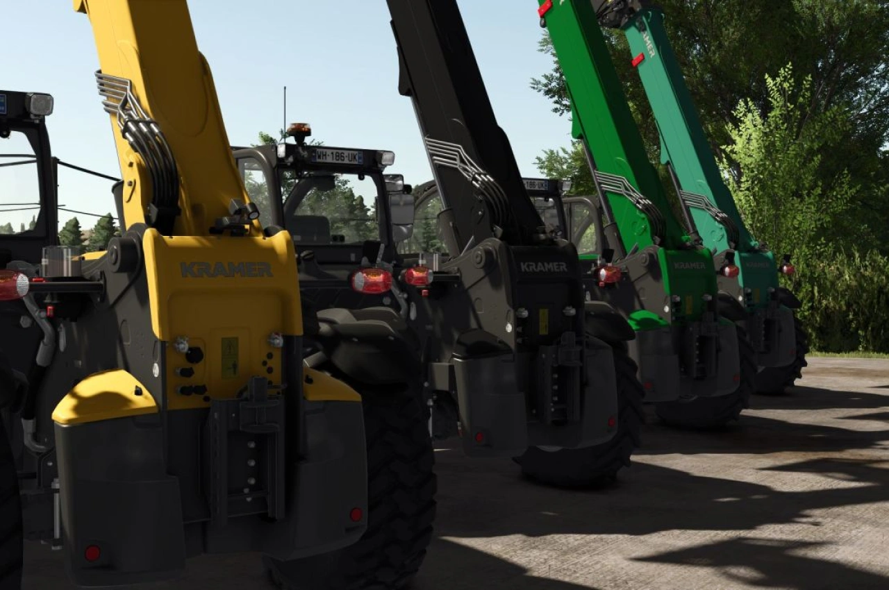 Навантажувач Kramer KT 557 для Farming Simulator 25