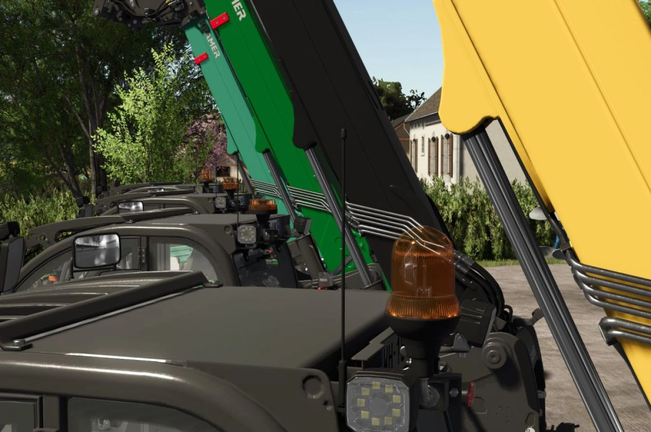 Навантажувач Kramer KT 557 для Farming Simulator 25