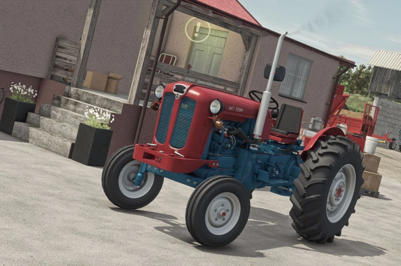 Трактор IMT 558 для Farming Simulator 25