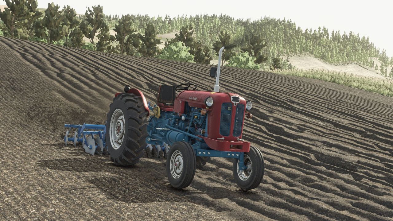Трактор IMT 558 для Farming Simulator 25