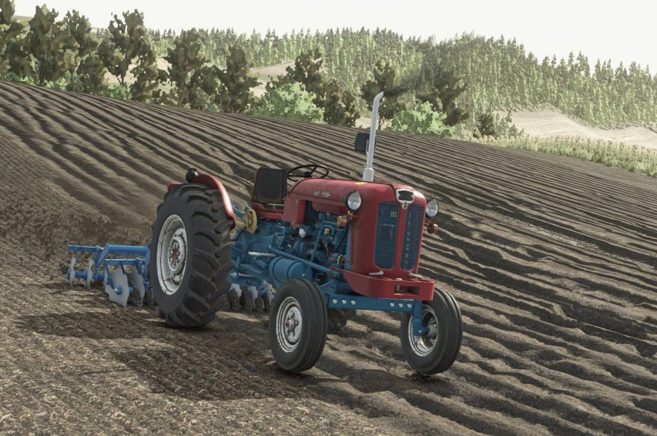 Трактор IMT 558 для Farming Simulator 25
