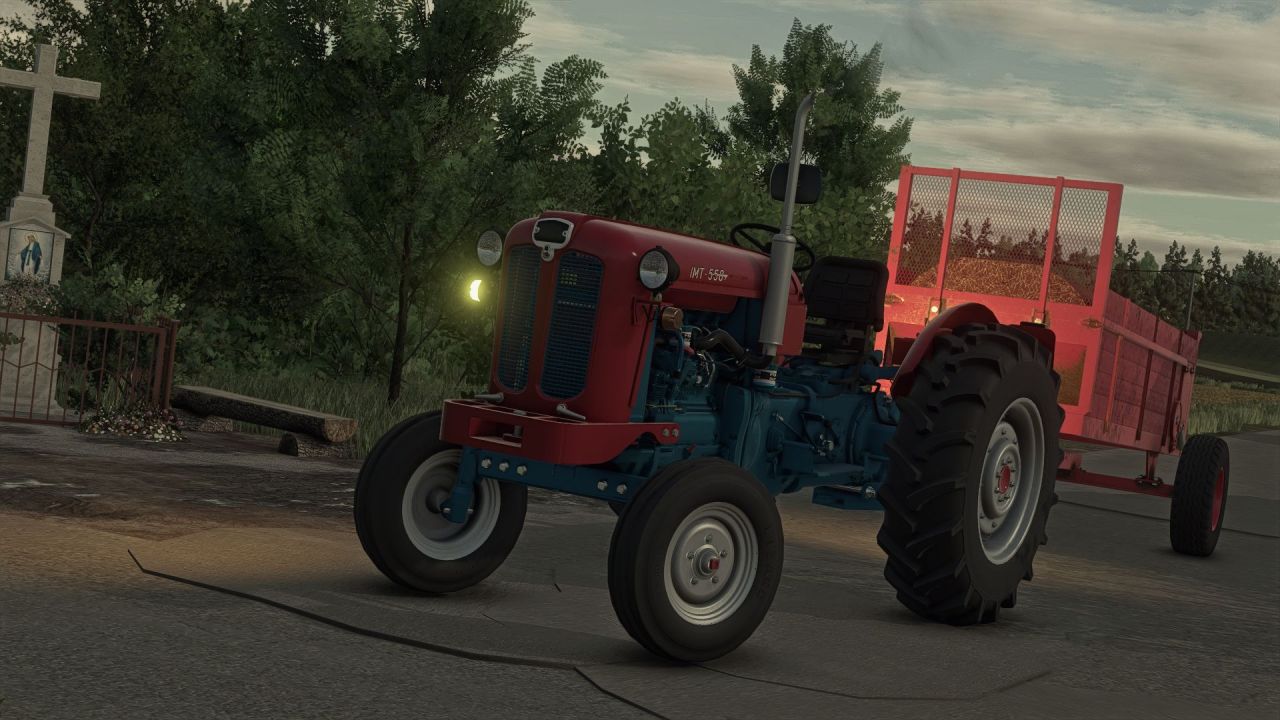 Трактор IMT 558 для Farming Simulator 25