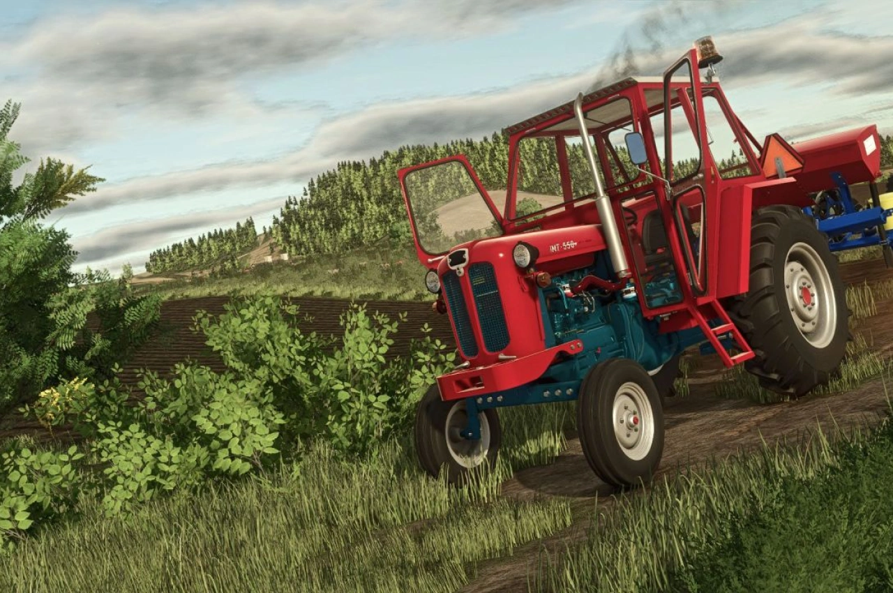 Трактор IMT 558 для Farming Simulator 25