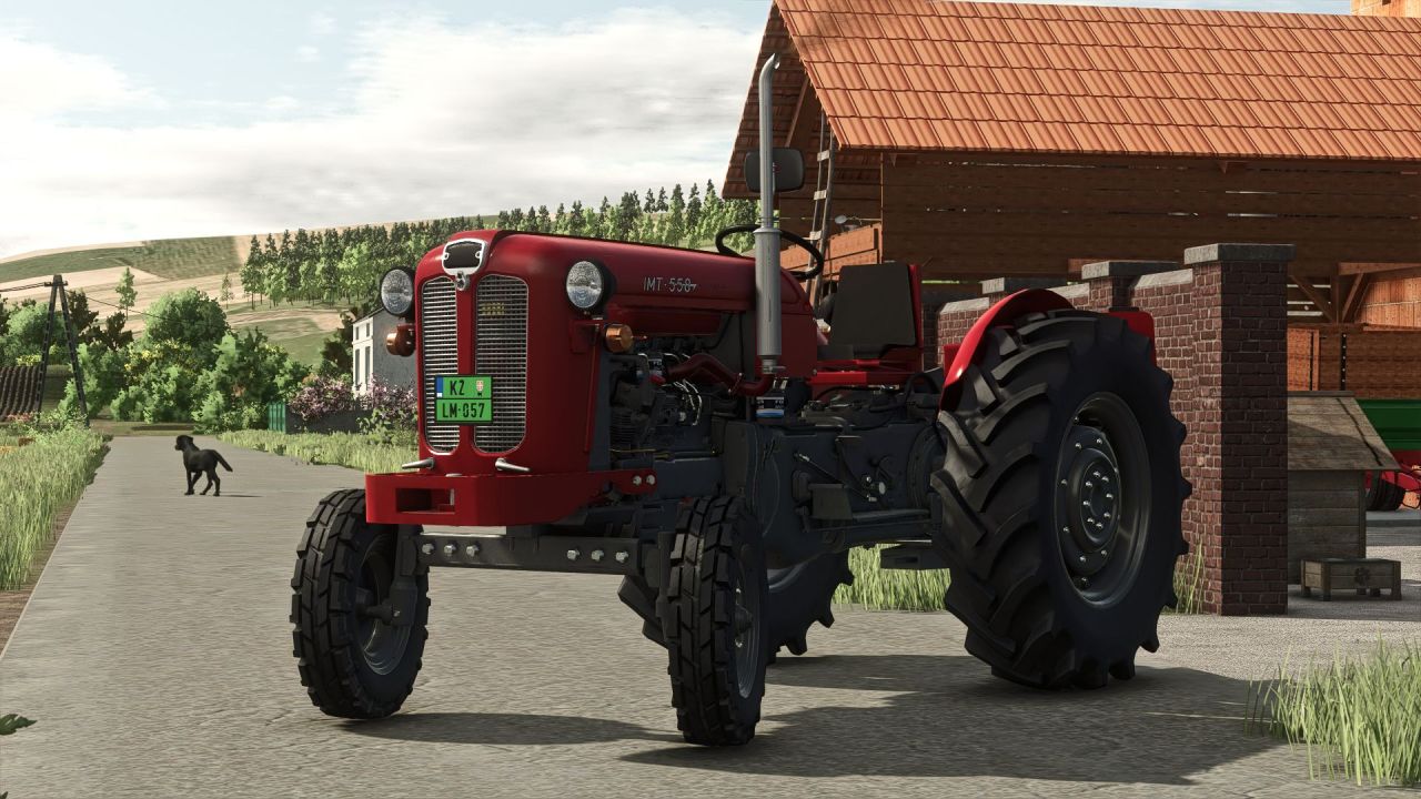 Трактор IMT 558 для Farming Simulator 25