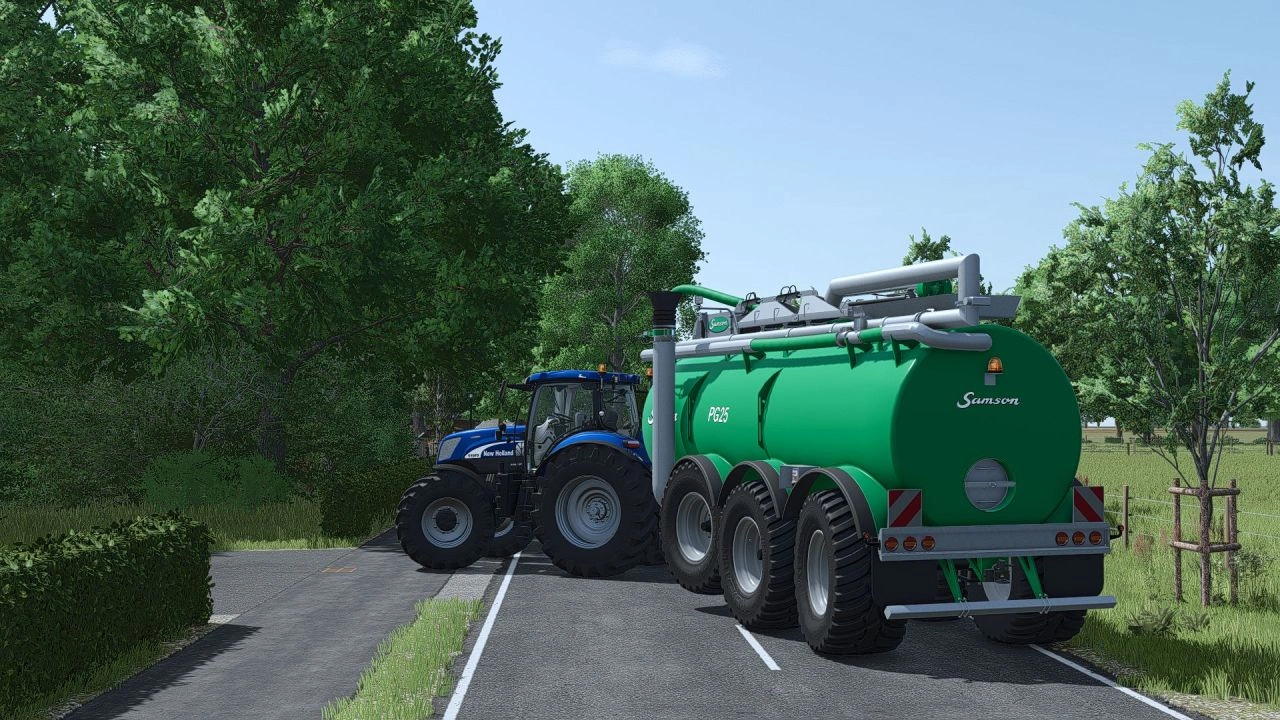 Розкидач гною Samson PG25 для Farming Simulator 25