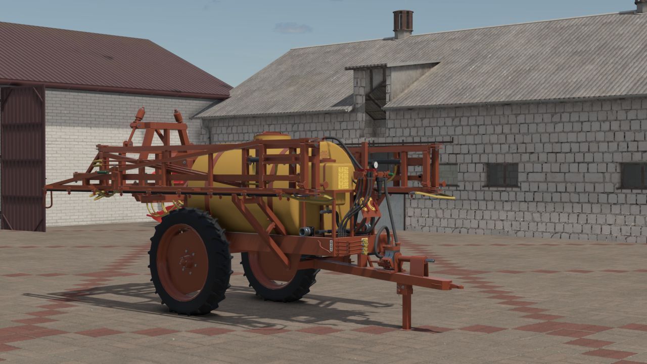 Обприскувач Ruslan OP-2000 для Farming Simulator 25