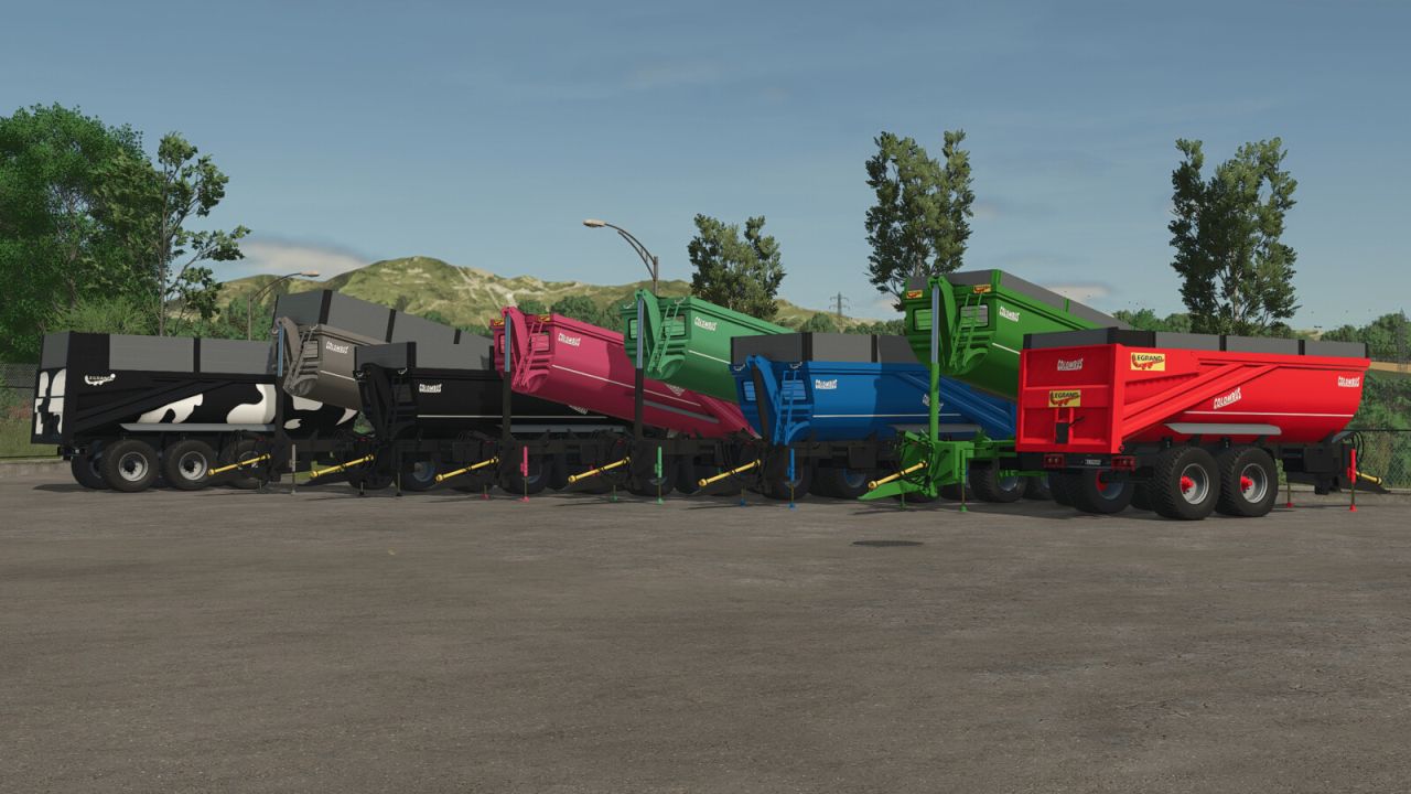 Pak przyczep Legrand Colombus do Farming Simulator 25 - Zrzuty ekranu