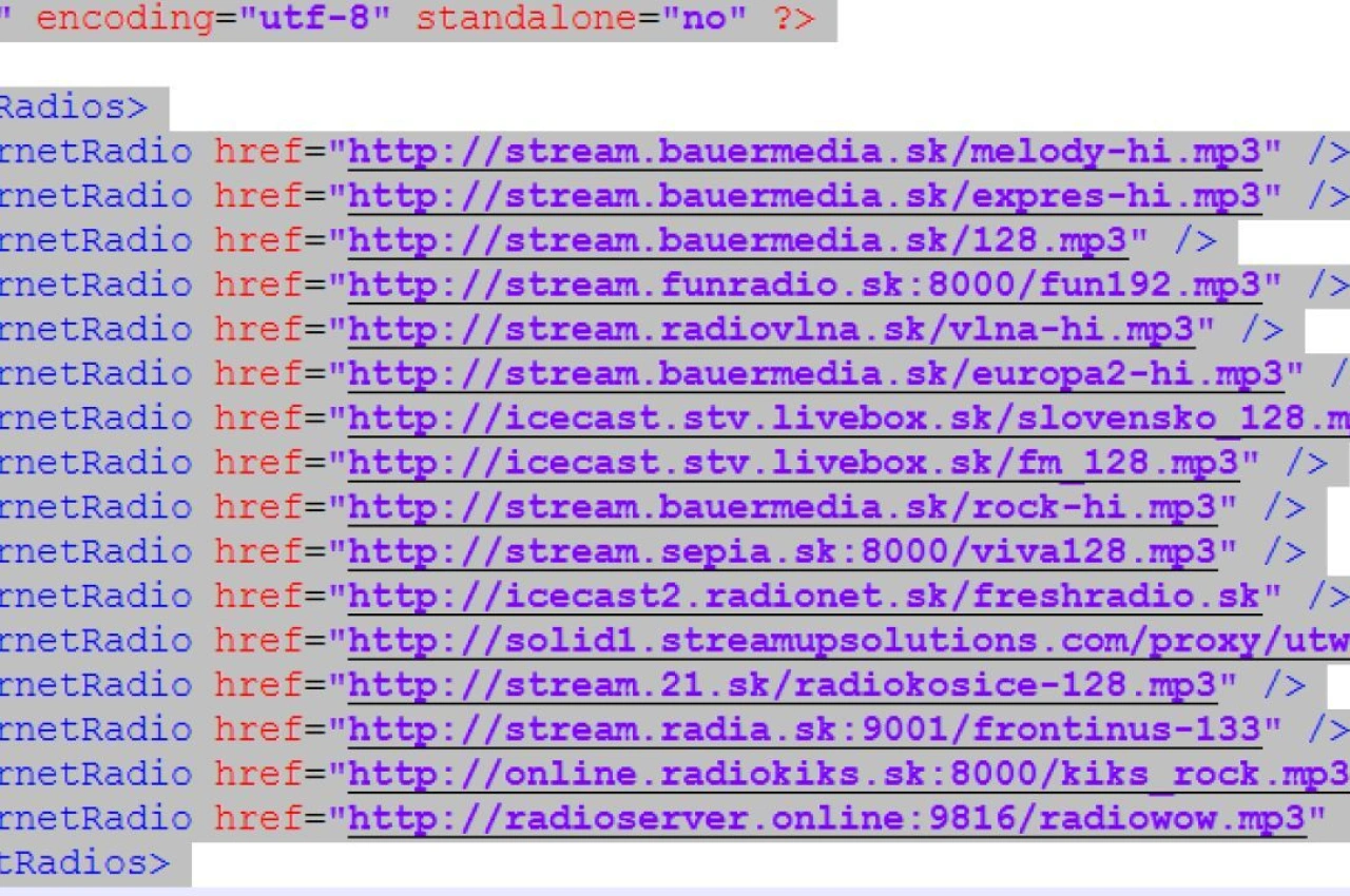 Словакські радіостанції для Farming Simulator 22