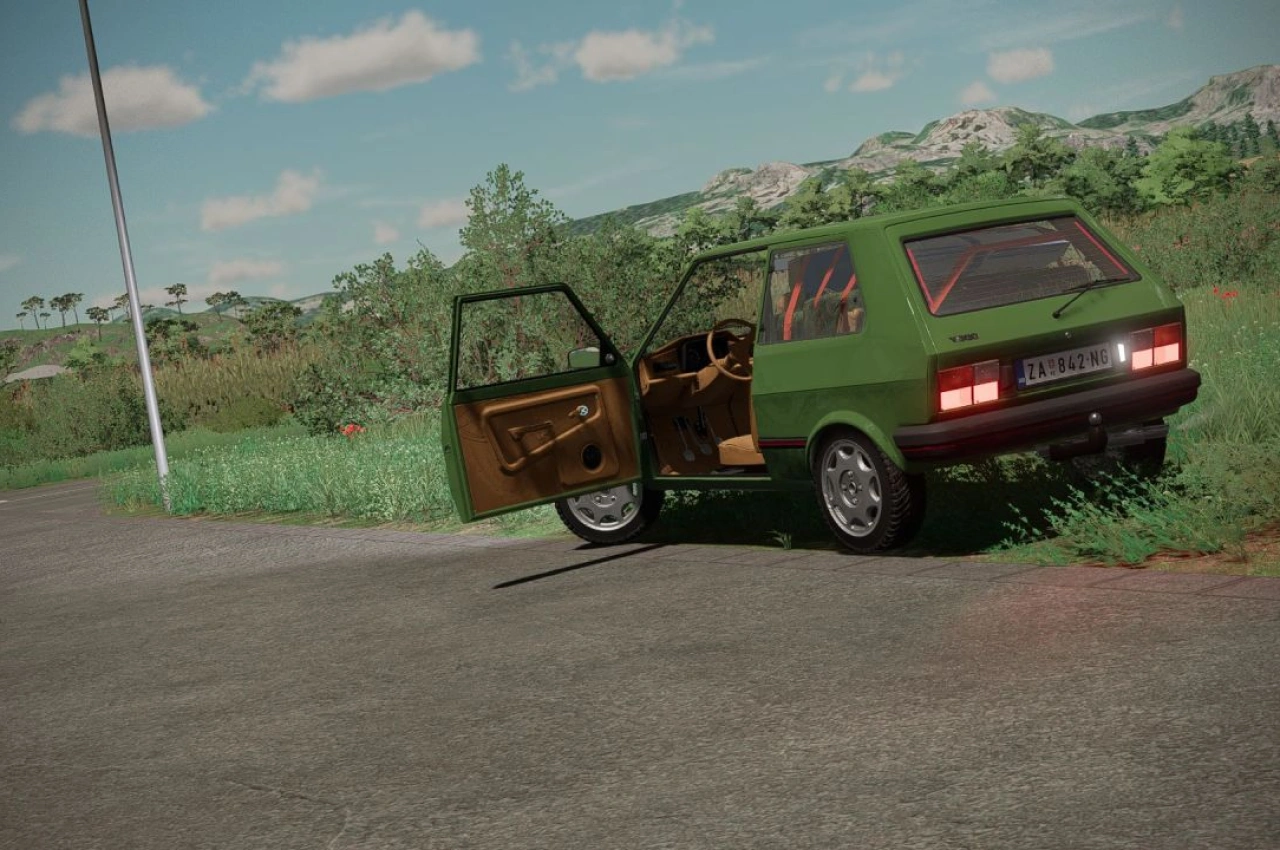 Автомобіль Yugo Koral 55 для Farming Simulator 22