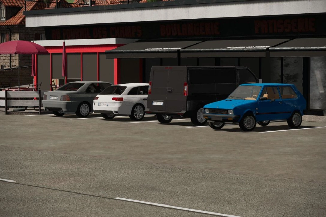 Автомобіль Yugo Koral 55 для Farming Simulator 22