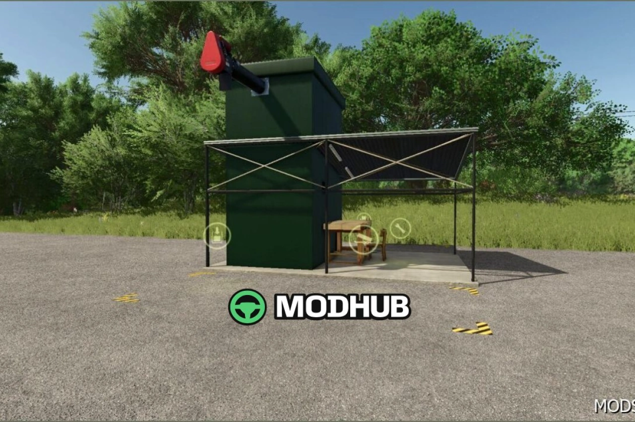 Фабрика сільськогосподарських товарів V1.1 для Farming Simulator 25