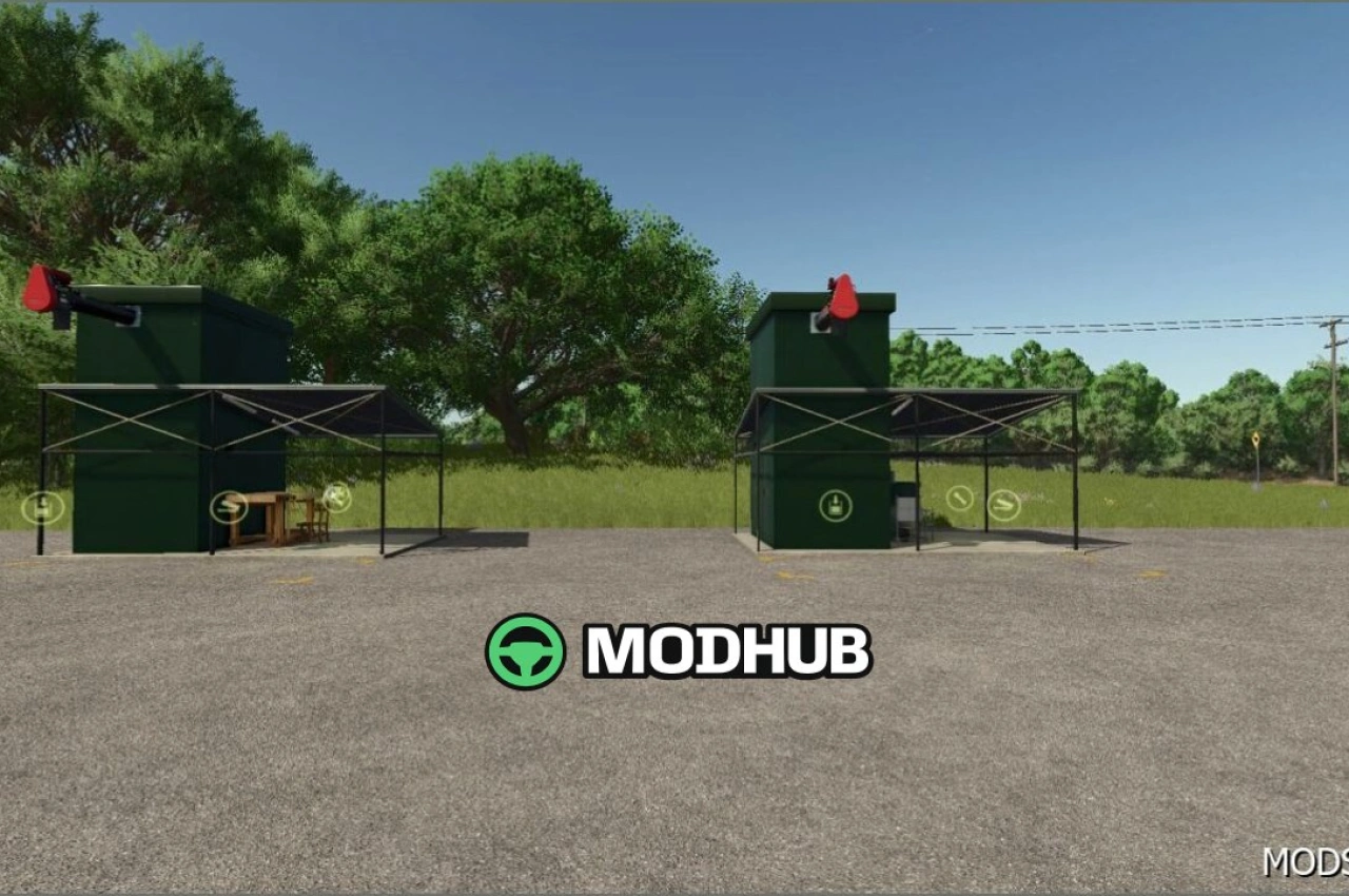 Фабрика сільськогосподарських товарів V1.1 для Farming Simulator 25