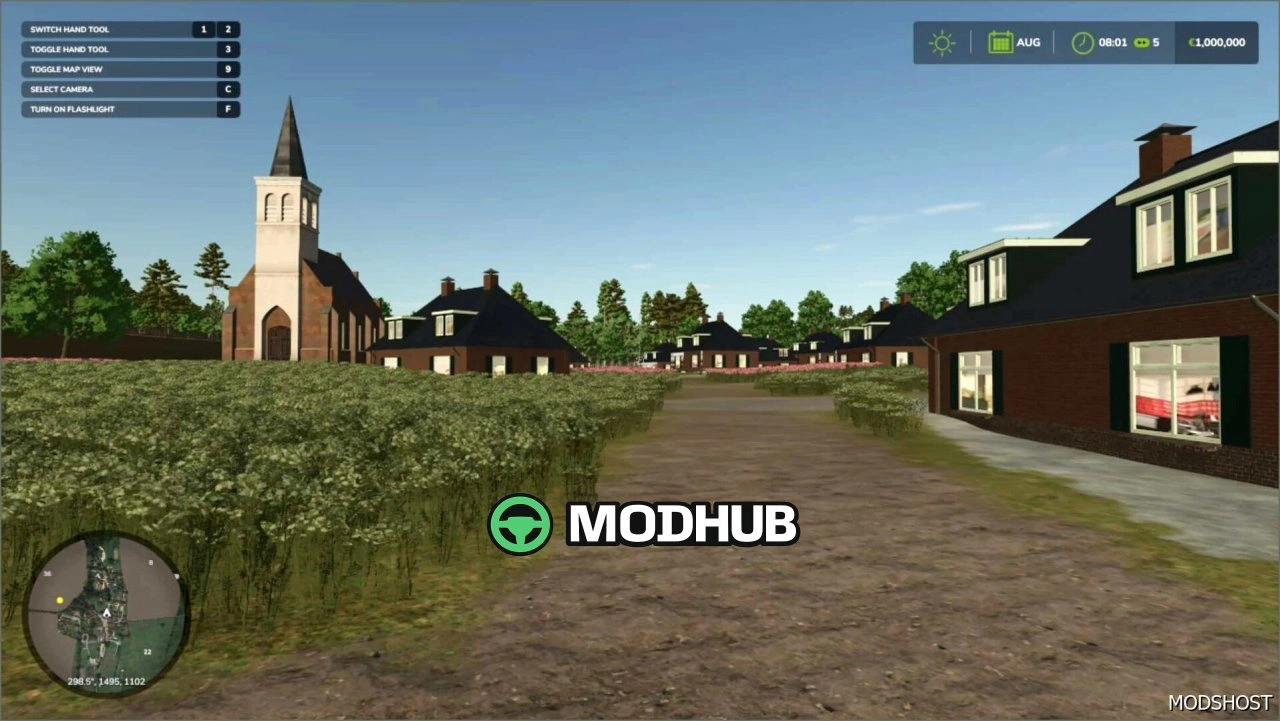 Карта Turville Demo Only для Farming Simulator 25