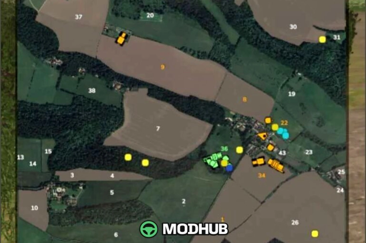 Карта Turville Demo Only для Farming Simulator 25