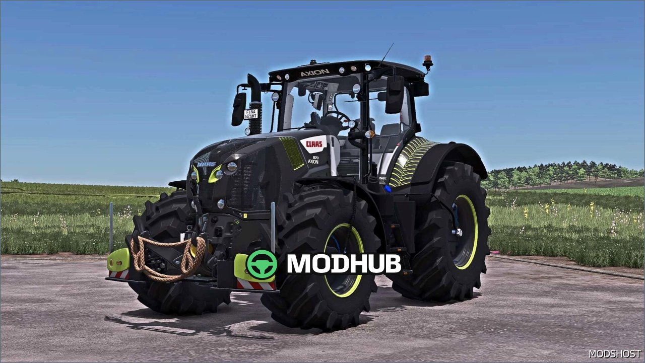 Трактор Claas Axion 870 800 V1.0.1.1 для Farming Simulator 25