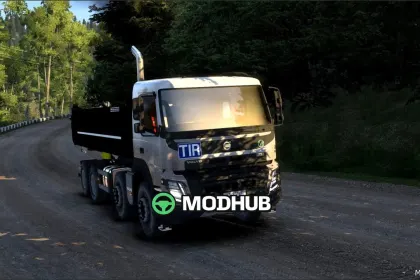 Ciężarówka Volvo FMX 2014 do Euro Truck Simulator 2