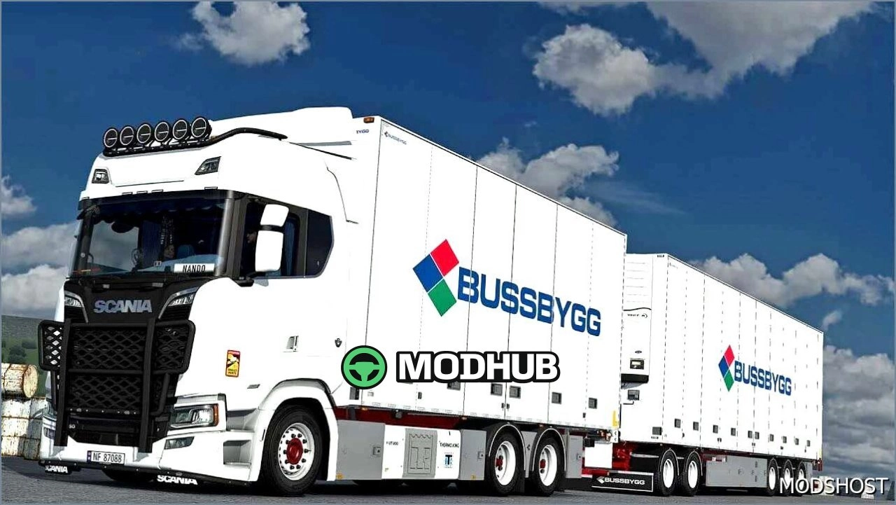 Причепи Bussbygg від Kast V1.2.4 для Euro Truck Simulator 2