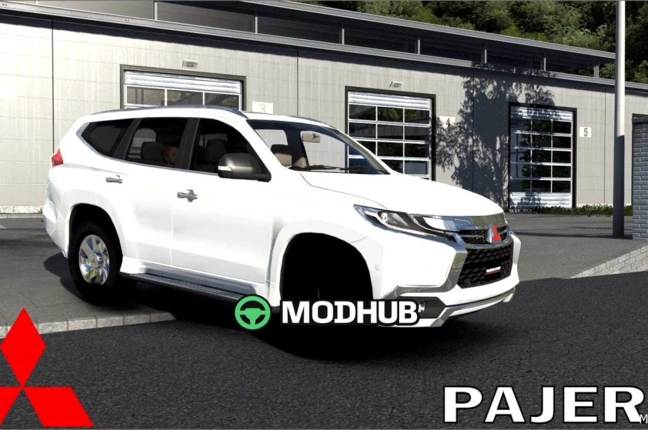 Автомобіль Mitsubishi Pajero Sport для American Truck Simulator