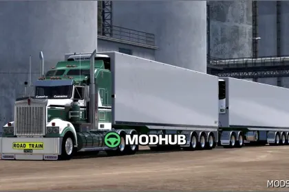 Przyczepa FTE do American Truck Simulator