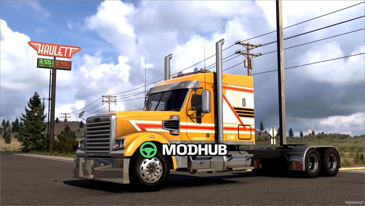 Вантажівка Freighshaker Coronado SD V2.3 для American Truck Simulator