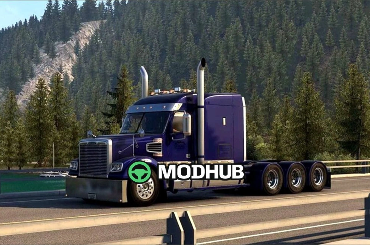 Вантажівка Freighshaker Coronado SD V2.3 для American Truck Simulator