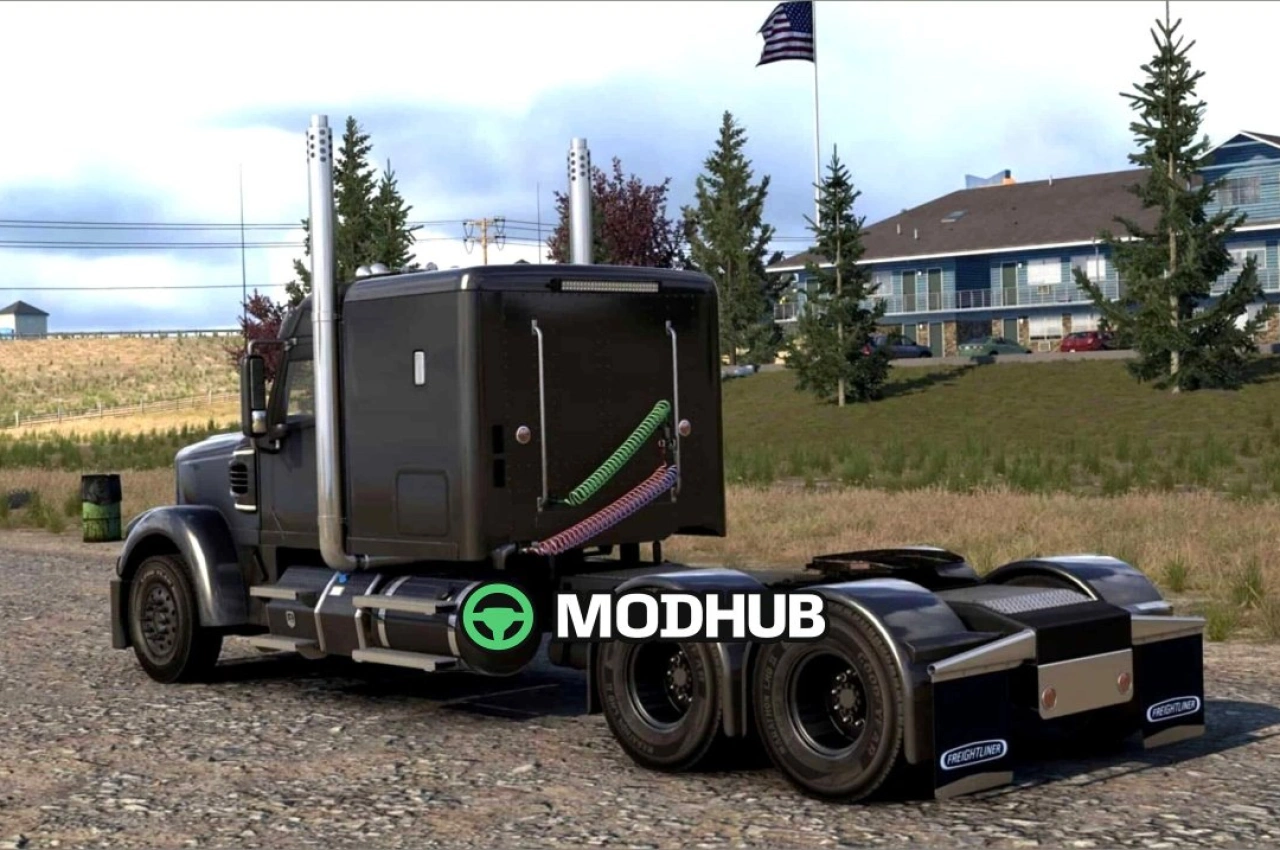 Вантажівка Freighshaker Coronado SD V2.3 для American Truck Simulator