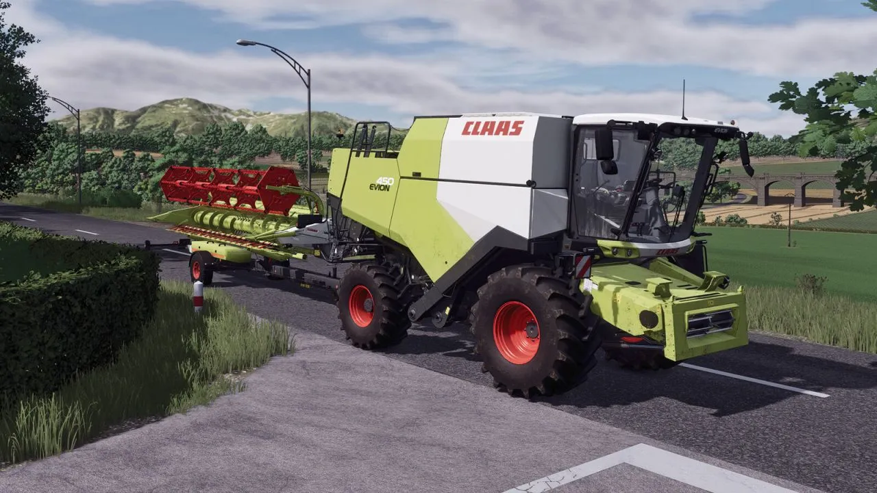Пак CLAAS Evion 450 для Farming Simulator 25