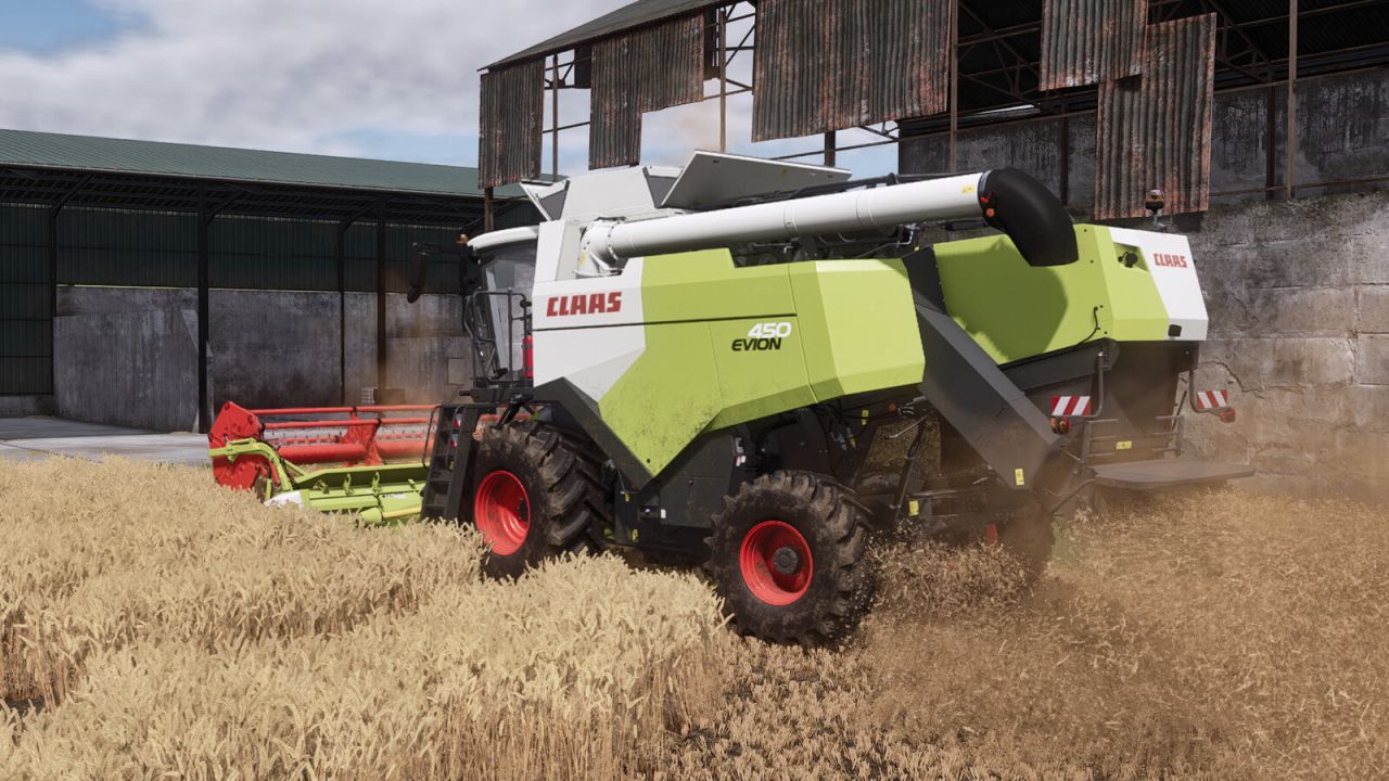 Pak CLAAS Evion 450 do Farming Simulator 25 - Zrzuty ekranu