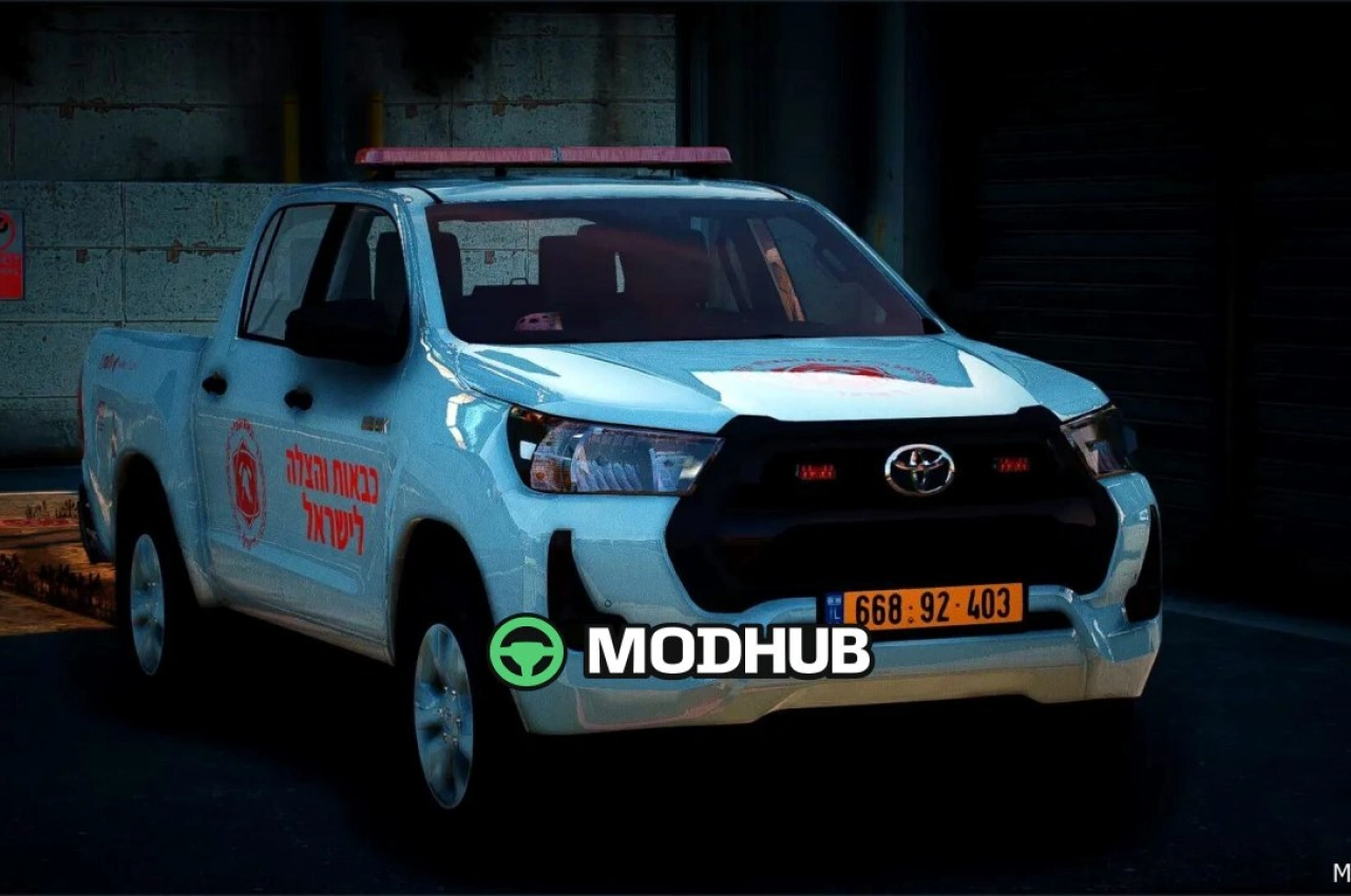 Автомобіль Toyota Hilux 2021 для GTA 5