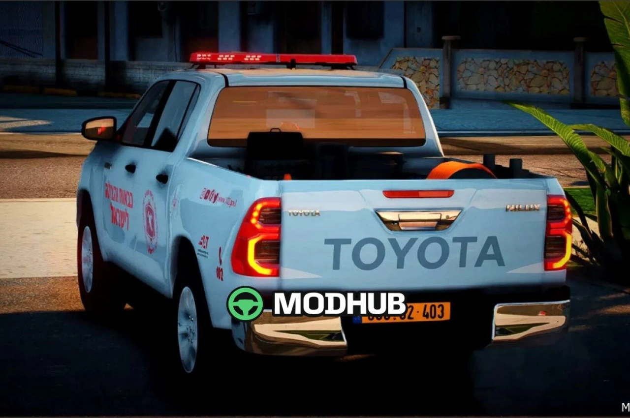 Автомобіль Toyota Hilux 2021 для GTA 5