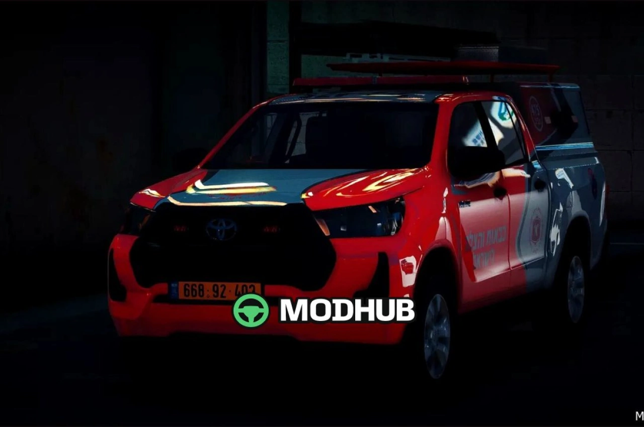 Автомобіль Toyota Hilux 2021 для GTA 5