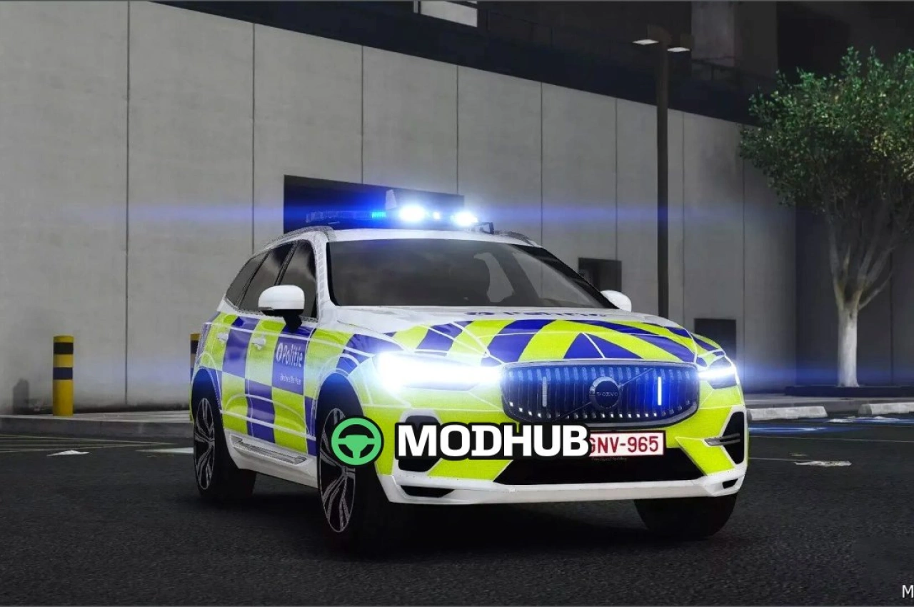 Автомобіль Volvo XC60 Поліція Bredene для GTA 5