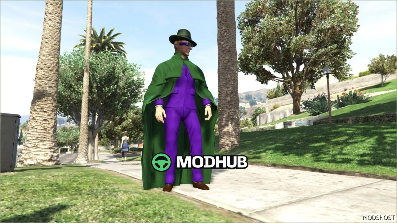 Персонаж Hooded Claw для GTA 5