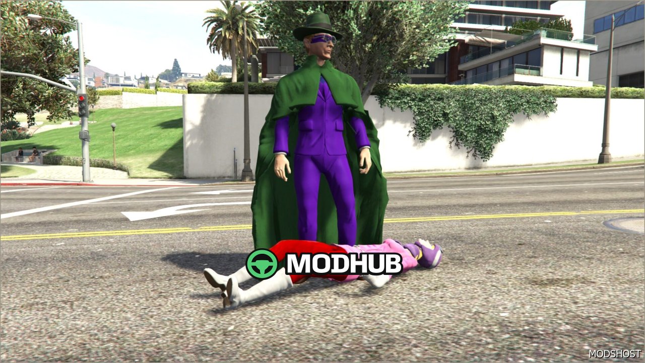 Персонаж Hooded Claw для GTA 5