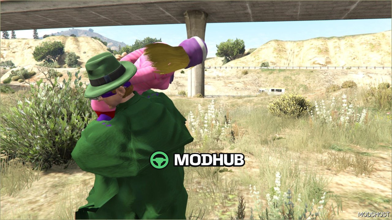 Персонаж Hooded Claw для GTA 5