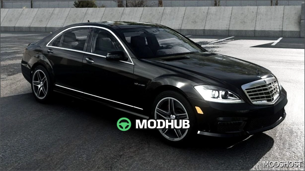 Автомобіль Mercedes S Class W221 для BeamNG.drive