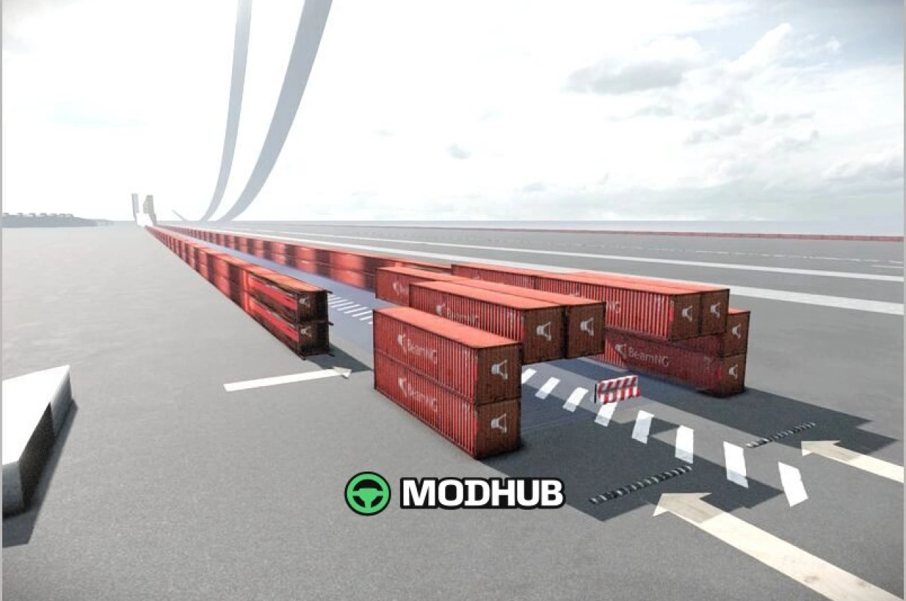 Карта Lucky LA Deluxe V9 0.38 для BeamNG.drive