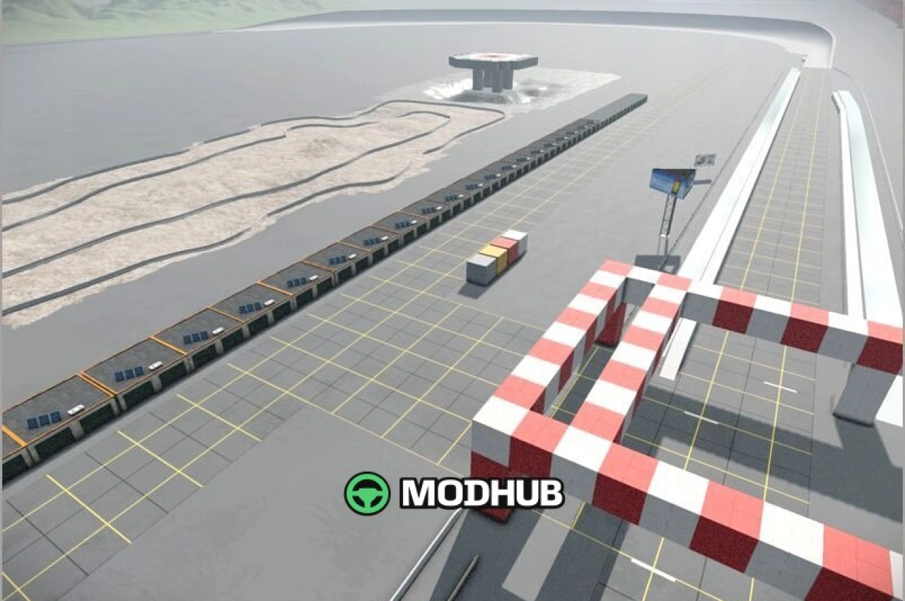 Карта Lucky LA Deluxe V9 0.38 для BeamNG.drive