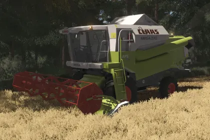 Пак комбайнів Claas Mega для Farming Simulator 25