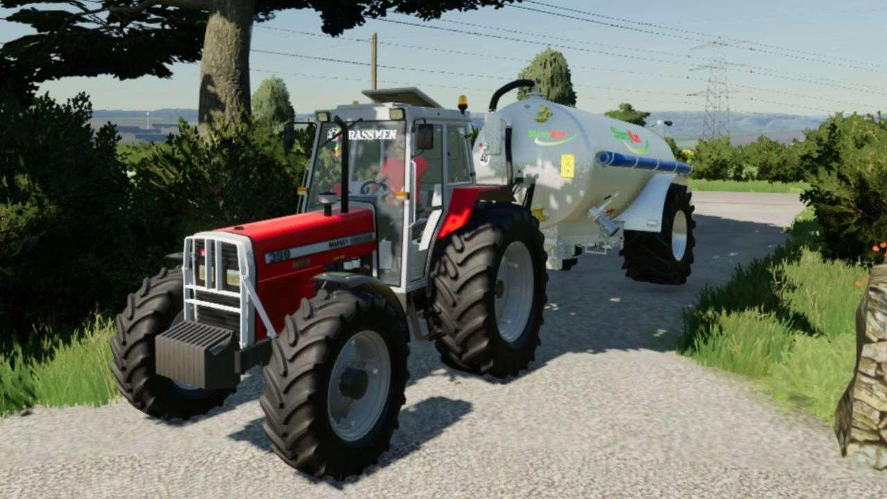 Трактор Massey Ferguson 399 для Farming Simulator 22