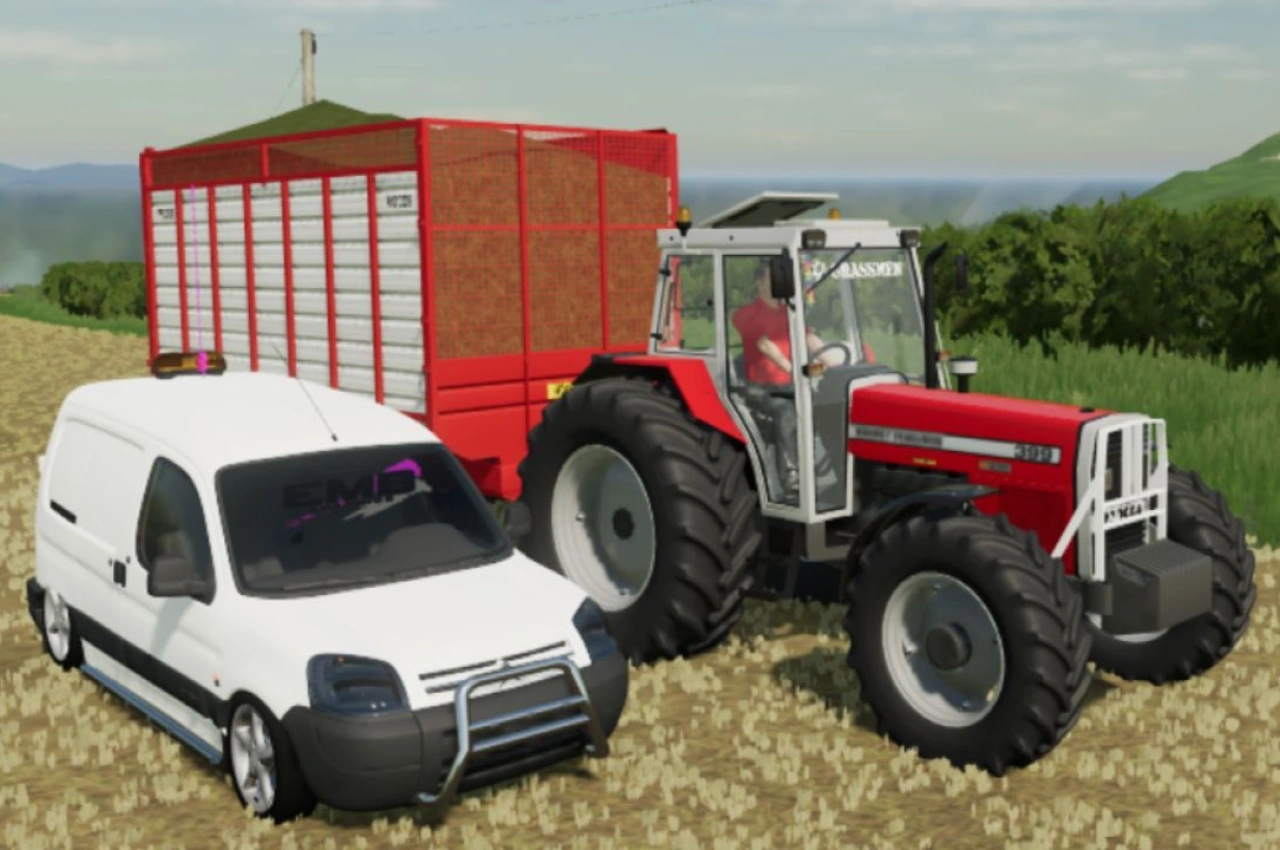 Трактор Massey Ferguson 399 для Farming Simulator 22