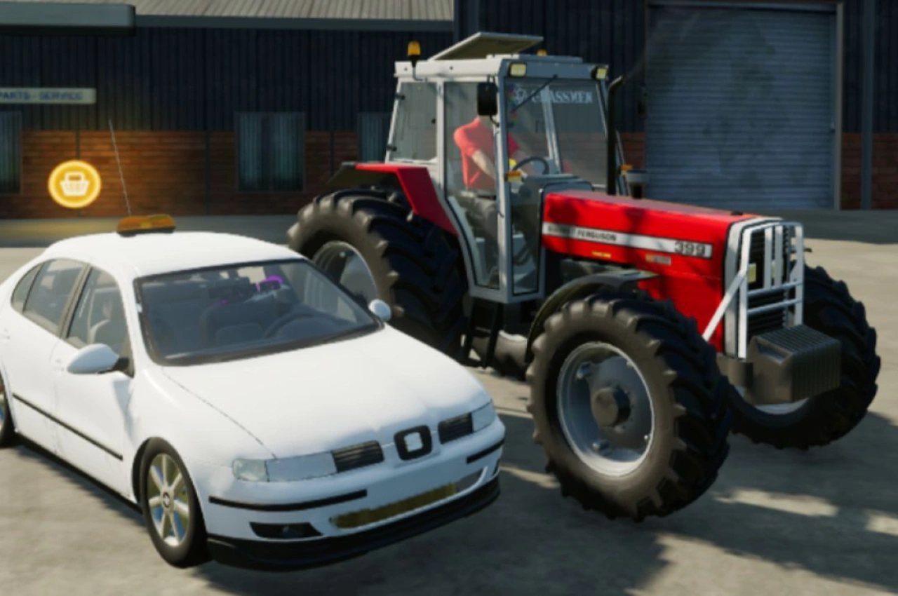 Трактор Massey Ferguson 399 для Farming Simulator 22