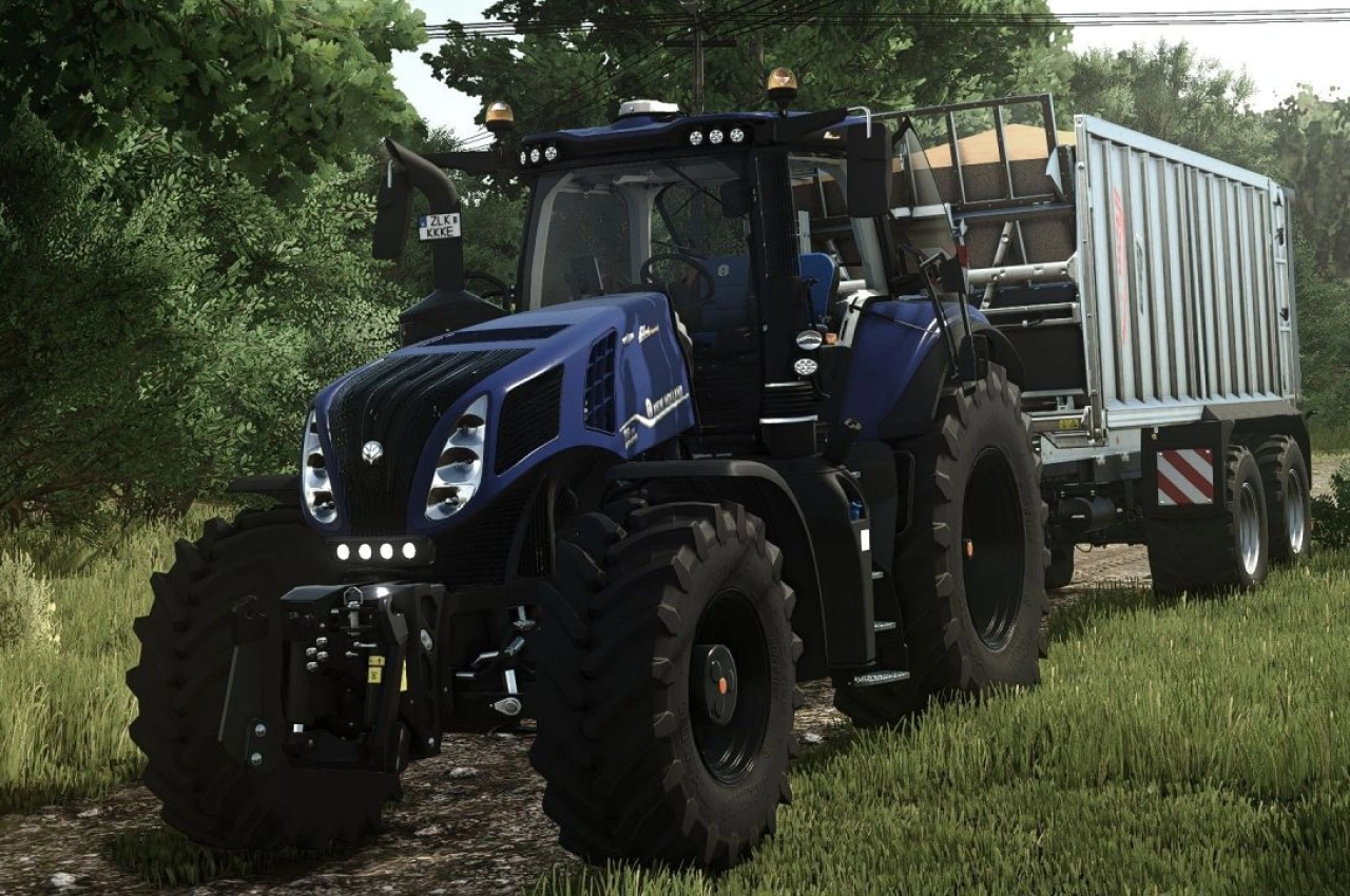 Трактор New Holland T8 ICS для Farming Simulator 25